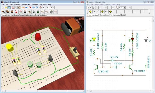 breadboard circuit design software